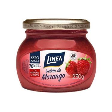 Imagem de Geleia de Morango Zero Açúcar 230g - Linea