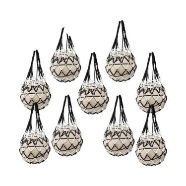 Imagem de Bolsa De Rede De Nylon Durável Para Transporte De Bolas Esportivas: Ba