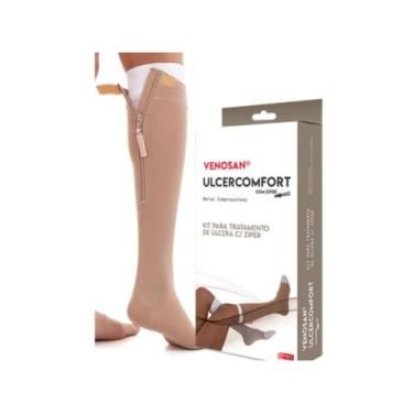 Imagem de Venosan Ulcercomfort 30 45mmHg Curta P Bege branco