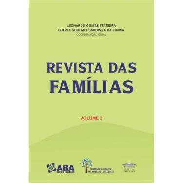 Imagem de Revista das famílias comissão de direito das famílias e sucessões da a