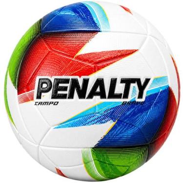 Imagem de Bola Campo Penalty Bravo Mundo Oficial Futebol, Branco, Vermelho