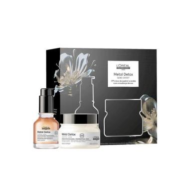 Imagem de L'Oréal Professionnel Kit Metal Detox Máscara 250ml + Óleo Concentrado