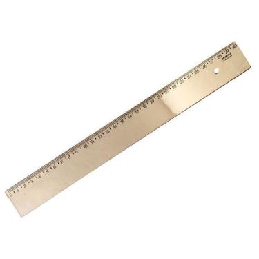 Imagem de Régua Escolar New Line 30cm Metalizadas / Glitter - Maxcril - WALEU, O