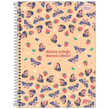Imagem de Caderno Espiral (GRANDE) Universitario 1 Matéria D+ 96 Folhas Feminino