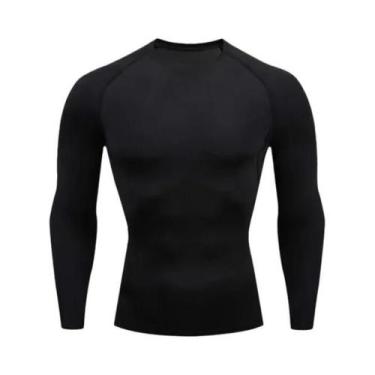 Imagem de Conjunto Esportivo Masculino Quente De Manga Longa Para Fitness, Yoga 