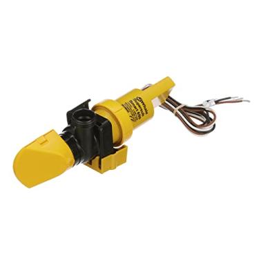 Imagem de Whale Bomba elétrica de porão SS5212 Supersub Smart 650, adequada para uso com água doce ou salgada, 12 V DC, 3,4 Amps, taxa de fluxo aberto de 650 GPH a 13,6 V DC, fio de 16 AWG, conexões de mangueira de 1 polegada e 2,5 cm