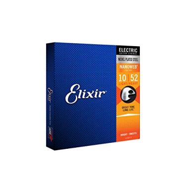 Imagem de Encordoamento .010 Elixir 12077, para Guitarra, Light Heavy Nanoweb