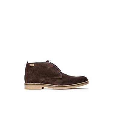Imagem de Bota masculina Chukka de camurça marron PIKOLINOS M0E-8163SO, Marron, 44 M EU