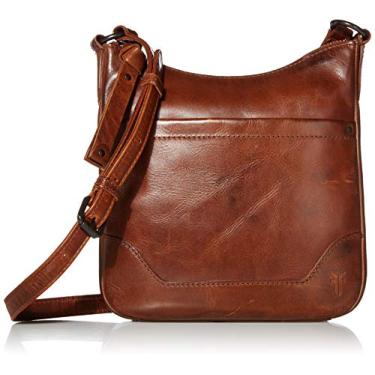 Imagem de FRYE Melissa Bolsa transversal com zíper, Conhaque, One Size
