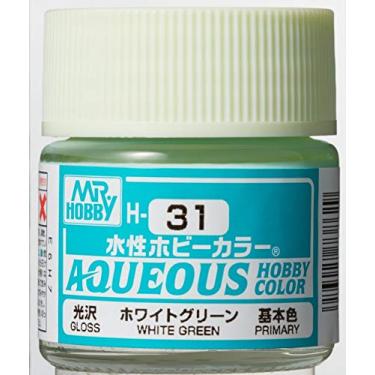 Imagem de Mr. Hobby Gloss GSI Gloss verde branco brilhante garrafa de 10 ml # H31