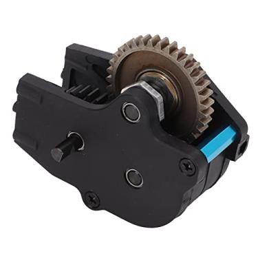 Imagem de Caixa de velocidades RC, caixa de velocidades diferencial em plástico e aço para HSP 94108 94188 1:10 RC Truck Transmission Caixa de velocidades montada