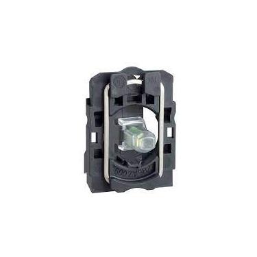 Imagem de Botão Corpo P/Sinalizador 22MM Metálico 110VCA Led Azul ZB4BVG6 - Schneider
