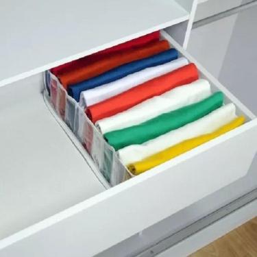 Imagem de Colmeia Organizadora Para Camisetas Branca