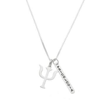 Imagem de Colar De Psicologia/presente Formatura Profissões Prata 925