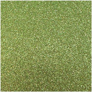 Imagem de Make+ 9606, Placa em Eva com Glitter, 60 x 40 cm, 2 mm, Pacote de 05 - Verde Claro