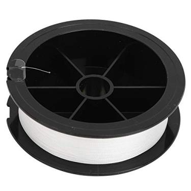 Imagem de Shanrya Linha de pesca, equipamento de linha de pesca, isca PE para mar/pesca adultos crianças amantes de pesca uso ao ar livre equipamento de pesca (branco, 0,8)