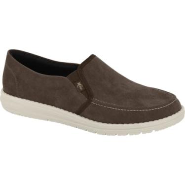 Imagem de SAPATÊNIS SLIP ON MASCULINO BR SPORT 2265.100 SEM CADARÇO Cor:Marrom;Tamanho:43