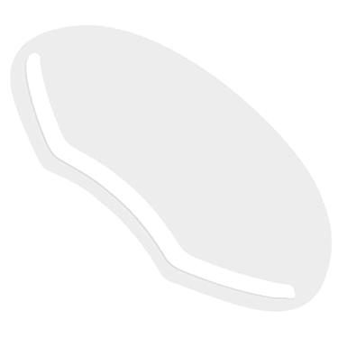 Imagem de Qudai Hairspray Shield Máscara Protetor de maquiagem Barbeiro Hairspray Shield Mask Bang Trim Hair Salon Máscara de proteção facial