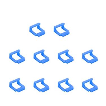 Imagem de EBTOOLS 10 peças de retentor de cartão PCIE Riser, PCIE para USB3.0 fixação segura durável plástico rígido resistente a altas temperaturas Clipes adaptador PCIe