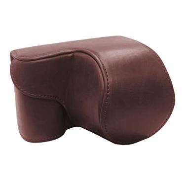 Imagem de Yunchao Acessórios para câmeras Câmera de corpo de corpo inteiro PU PU CASE SACO PARA SONY ZV-E10 Sacos de câmera