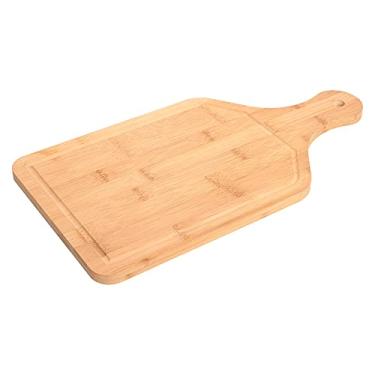 Imagem de Mimo Style Tábua de Corte 39cm Ecokitchen, Feita Inteiramente de Bambu. Perfeita Para Cortar Queijos, Carnes, Legumes e Verduras. Resistente, Durável e Ecológica. Perfeita Para o Dia a Dia