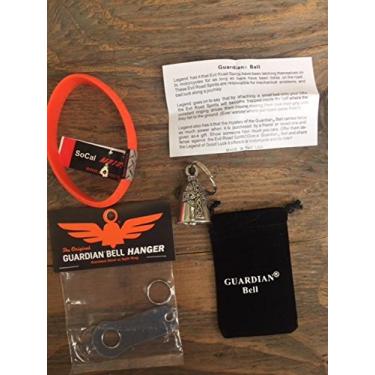 Imagem de Kit de motocicleta com cruz e gancho e pulseira de sino de guardião