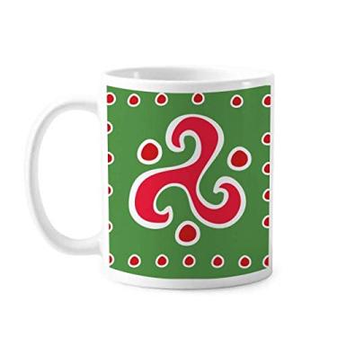 Imagem de Espiral Dardo México Totems Caneca Civilização Antiga Cerâmica Copo de Café Porcelana Utensílios de Mesa