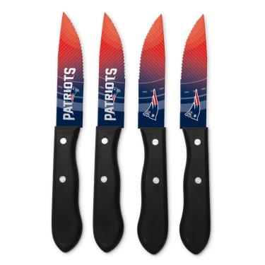 Imagem de Conjunto de facas de bife Sports Vault NFL New England Patriots, 24,7 cm