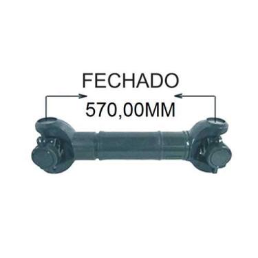 Imagem de CARDAN COMPLETO ENTRE EIXO PARA SCANIA 124 CRUZETA 5-12072X