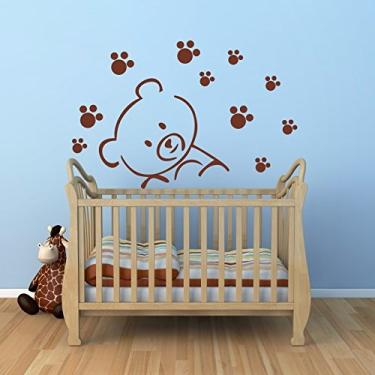 Imagem de Adesivo Infantil Urso Ursinho Decorativo Quarto