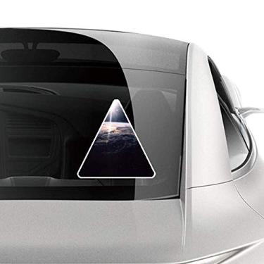 Imagem de DIYthinker Adesivo de carro aéreo estrela misteriosa do universo espacial motocicleta bicicleta bagagem decalque