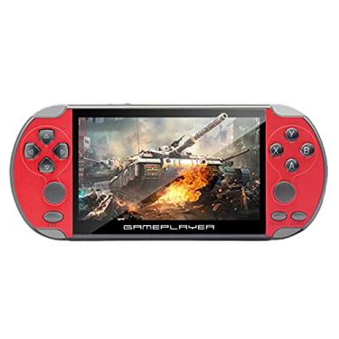 Imagem de XUANWEI Console portátil de videogame portátil de 5,1 polegadas, 8 G, console de videogame portátil, tela de alta definição, console de jogos com jogos integrados