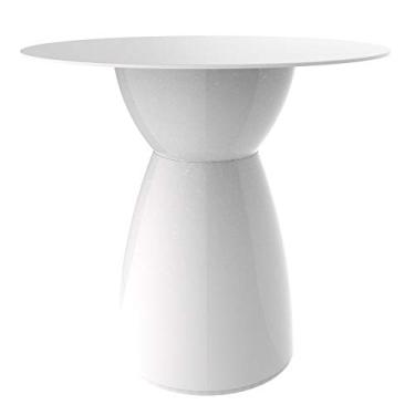 Imagem de Mesa Lateral Redonda Rad Branca