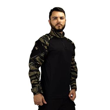 Imagem de Camisa Combat Shirt Tática TIGER JUNGLE Safo Militar Tamanho:M