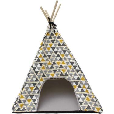 Imagem de Cabaninha Barcelona Cinza para Cães e Gatos - Tam. Único