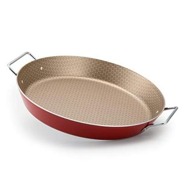 Imagem de Paella Aluminio Oliveira Luxury Red Nº 34