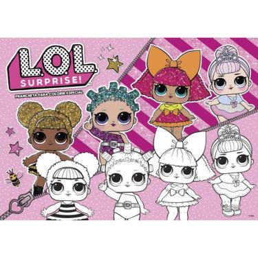 Imagem de Lol Surprise! - Prancheta Para Colorir Especial