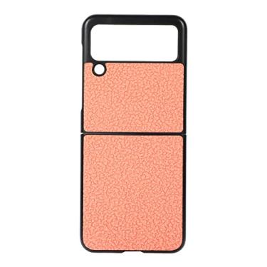 Imagem de Capa para Samsung Z Flip 3 5G Ultra-Thin Phone Cover para Galaxy Z Flip 3 ZFlip3 Flip3 Back Shell para Z Flip 3 Cases, Rosa, Para Z Flip 3