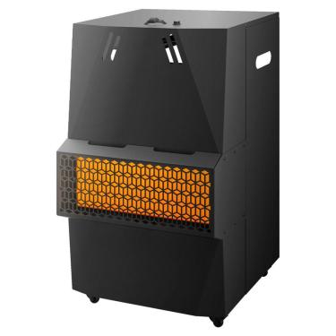 Imagem de Aquecedor de Ambiente Lareira à Gás GLP AQGLP Saro Preto