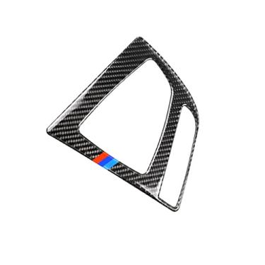 Imagem de UTOYA Adesivo do painel de engrenagem interior de fibra de carbono do carro Moldura decorativa, apto para BMW série 3 F30 2013-2018 3GT F34 2013-2016