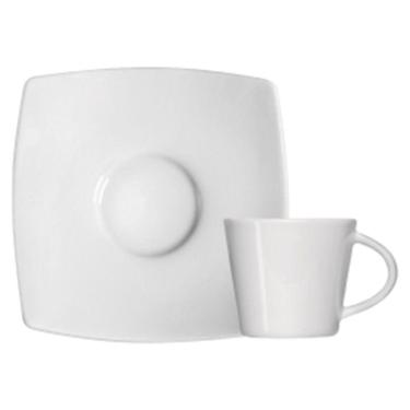 Imagem de Xícara de Café Chevron com Pires 75 ml Germer