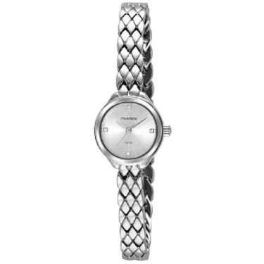 Imagem de Relógio MONDAINE feminino prata analógico 99614L0MVNM2