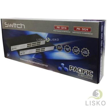 Imagem de Switch 16 Portas 10/100Mbps Pacific Network Pn-S016 - Multitoc