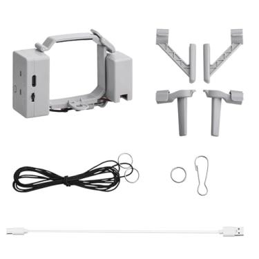 Imagem de Sistema Airdrop com trem de pouso para drone DJI Mini 4 Pro, sistema de liberação de carga útil, dispositivo de transporte de entrega para Mini 4 Pro Casamento/linha de pesca lançador de anel