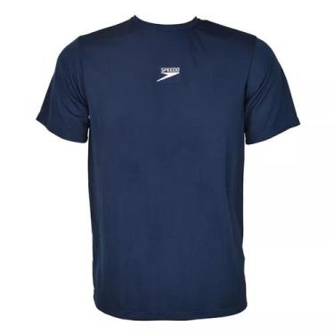 Imagem de Camiseta Speedo Essential Interlock - Masculino - Azul