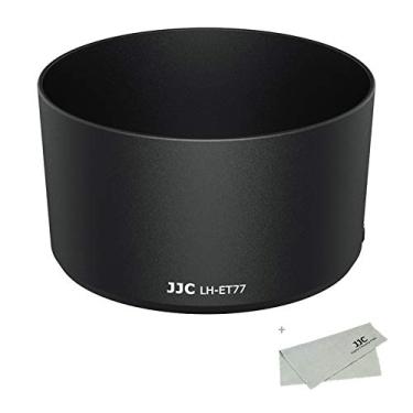 Imagem de Para-sol para Canon RF 85 mm F2 Macro é lente STM na câmera EOS R6 R6 Mark II R5 RP R, para-sol de lente RF 85 mm reversível substitui o capô Canon ET-77, compatível com filtros de 67 mm e tampa de