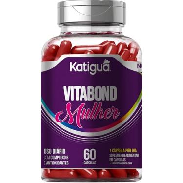 Imagem de KATIGUÁ Vitabond Mulher Complexo B E Antioxidantes Sem Sabor Katiguá 60 Cápsulas De 500Mg Roxo