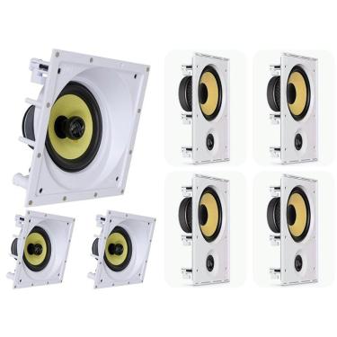 Imagem de Kit 7.0 JBL 3 Caixas Gesso CI PLUS 6SA + 4 Caixas CI PLUS 6R