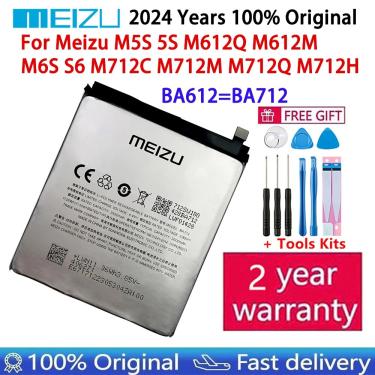 Imagem de Bateria testada original ba712 para meizu m6s meilan s6 mblu s6 m712q/m/c m712h baterias