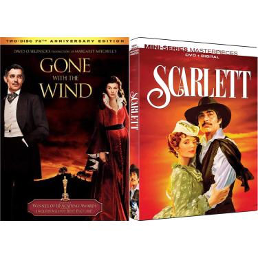 Imagem de Margret Mitchell's The Complete Story: Gone With The Wind + Scarlett (Miniseries) DVD Combo